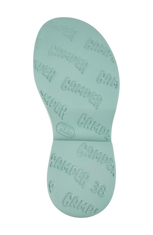 Shop Camper Tasha Platform Sandal In Medium Green