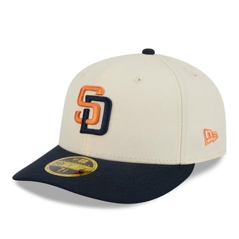 Men's New Era Cream/Obsidian San Diego Padres 2026 City Connect Low Profile 59FIFTY Fitted Hat