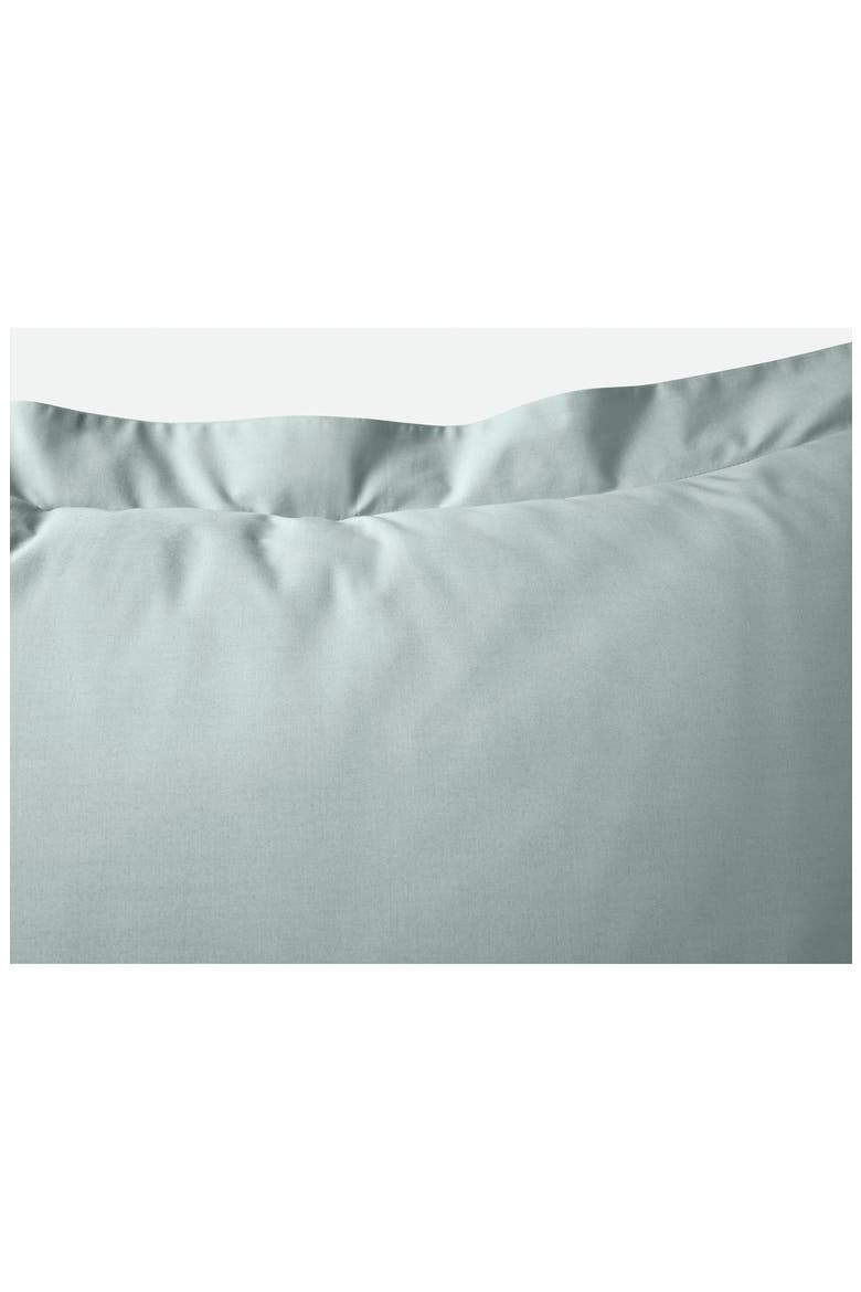 Refined Organic Cotton Percale Sham, Alternate, color, DEW