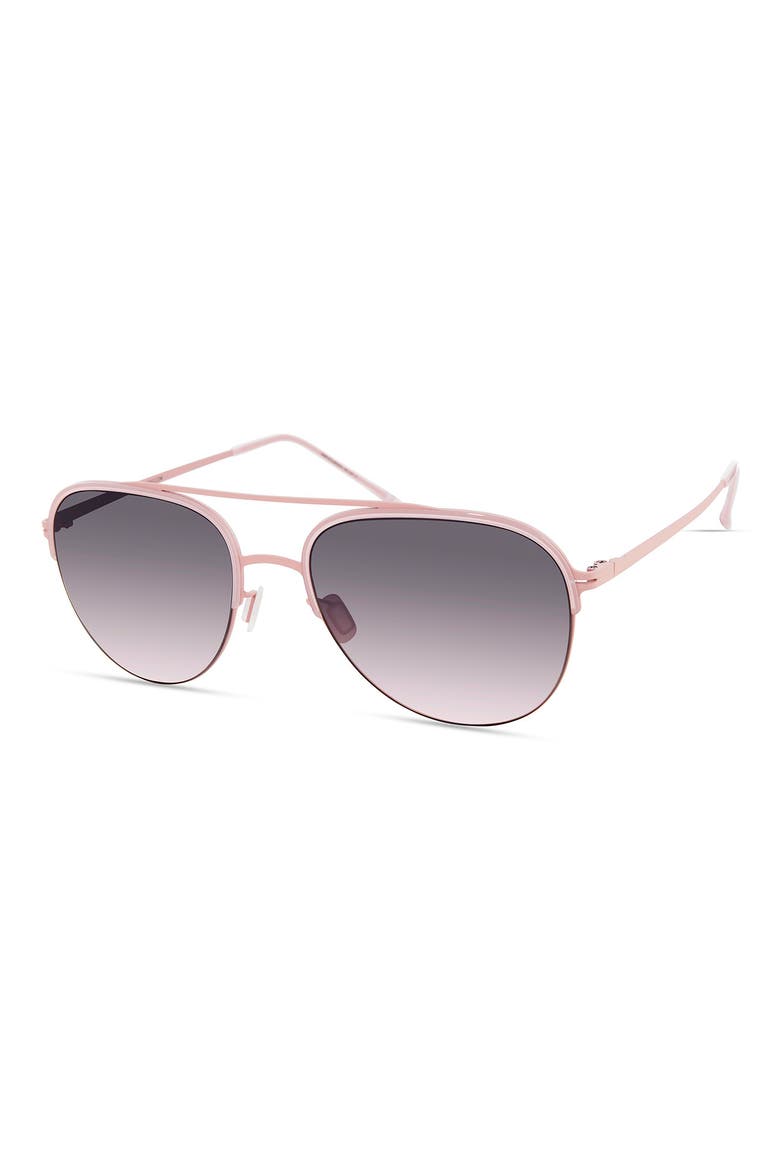 Aviator Sunglasses, Alternate, color, PINK