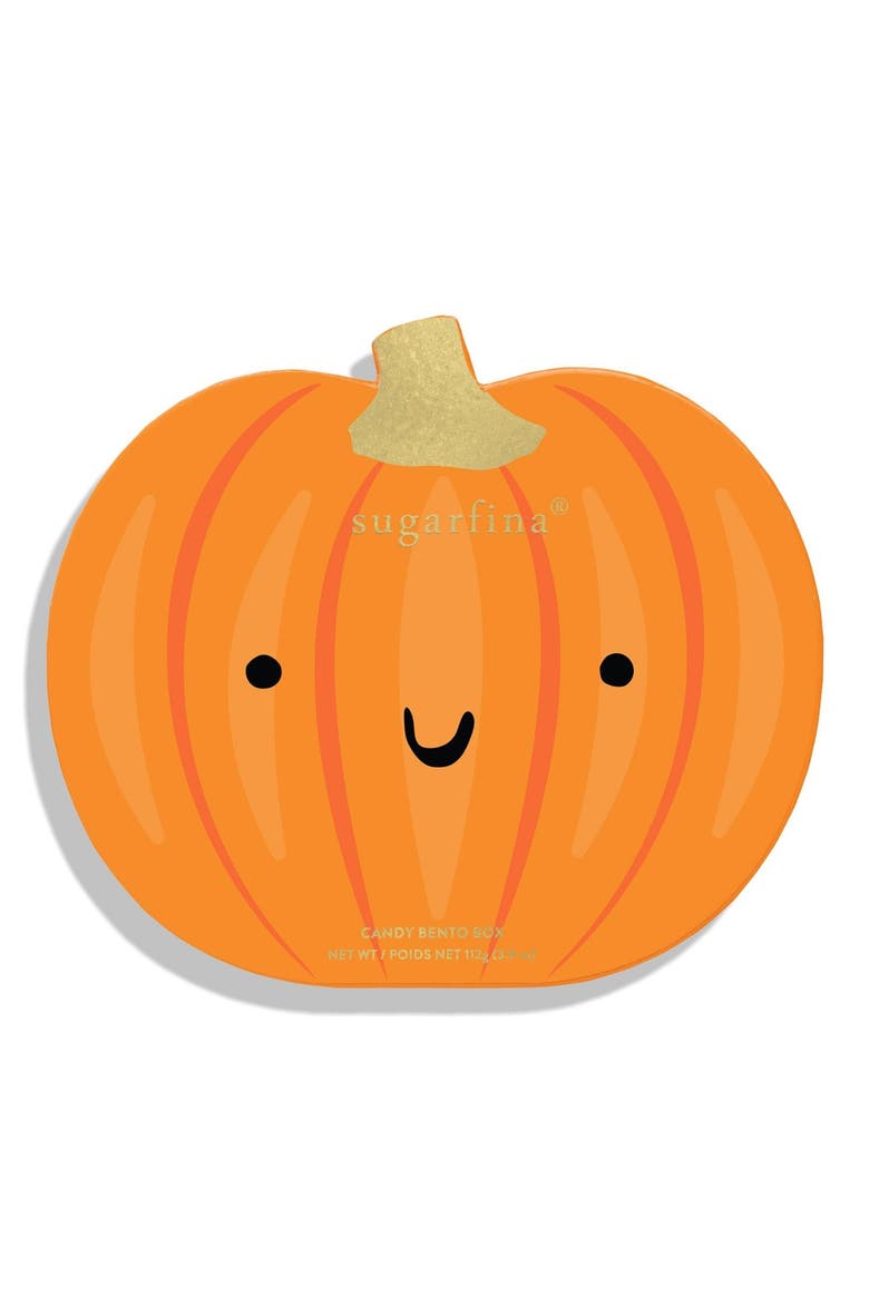 Pumpkin 2-Piece Candy Bento Box, Main, color, NO COLOR