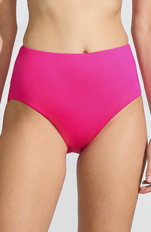LANDS' END LANDS' END CHLORINE RESISTANT MID RISE CLASSIC BIKINI BOTTOMS