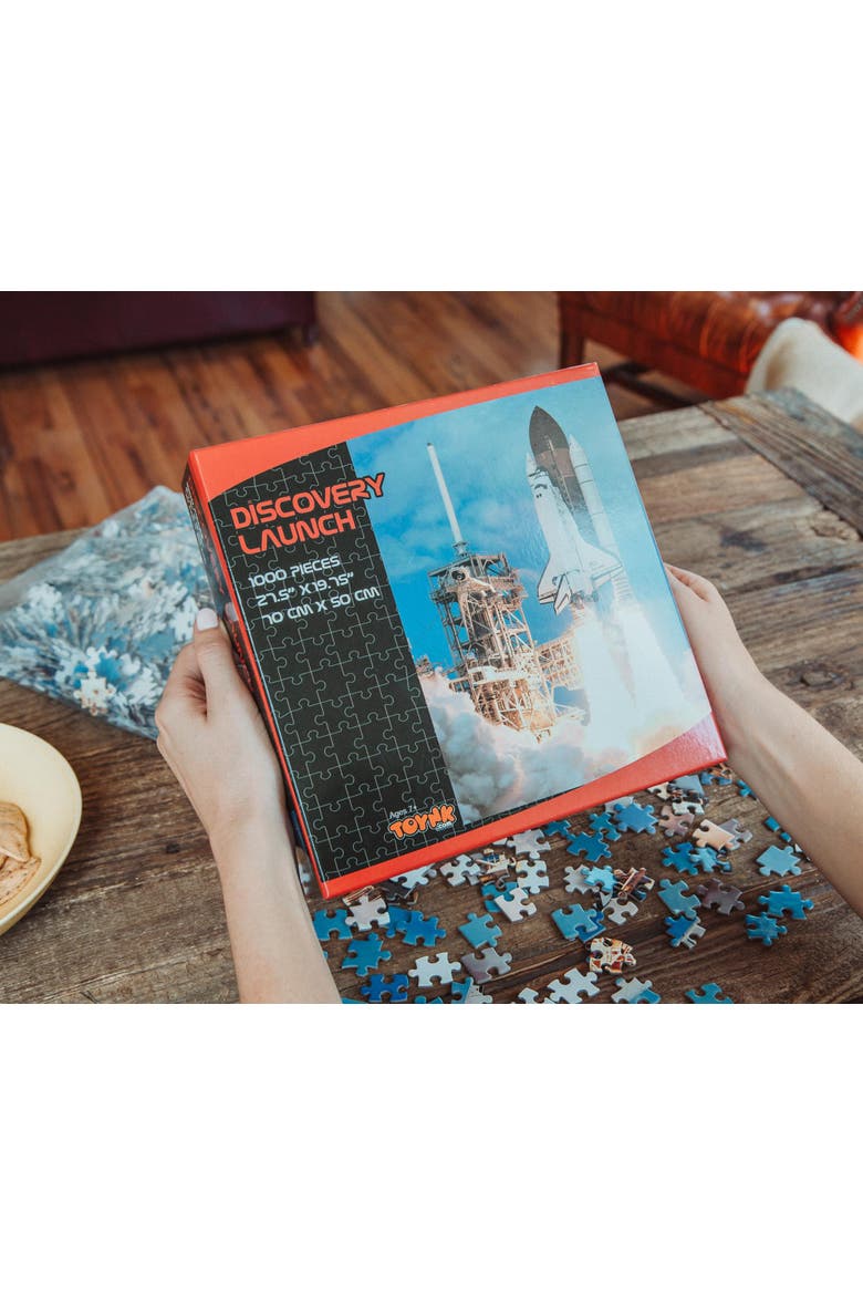 Discovery Launch NASA Space Shuttle 1000 Piece Jigsaw Puzzle, Alternate, color, Multi-Color