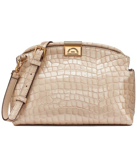 Emi Croco Crossbody