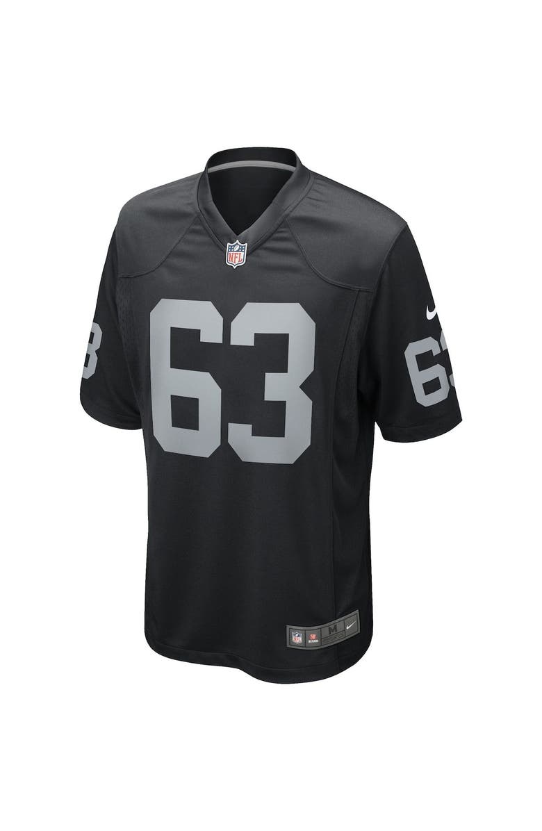 Nike Men's Nike Gene Upshaw Black Las Vegas Raiders Game Retired Player Jersey, Alternate, color, 