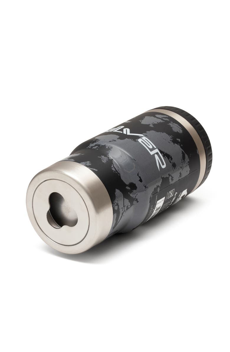 Quiksilver La Jolla Can and Bottle 12oz. Cooler with Built-in Bottle Opener, Alternate, color, Tie-Dye