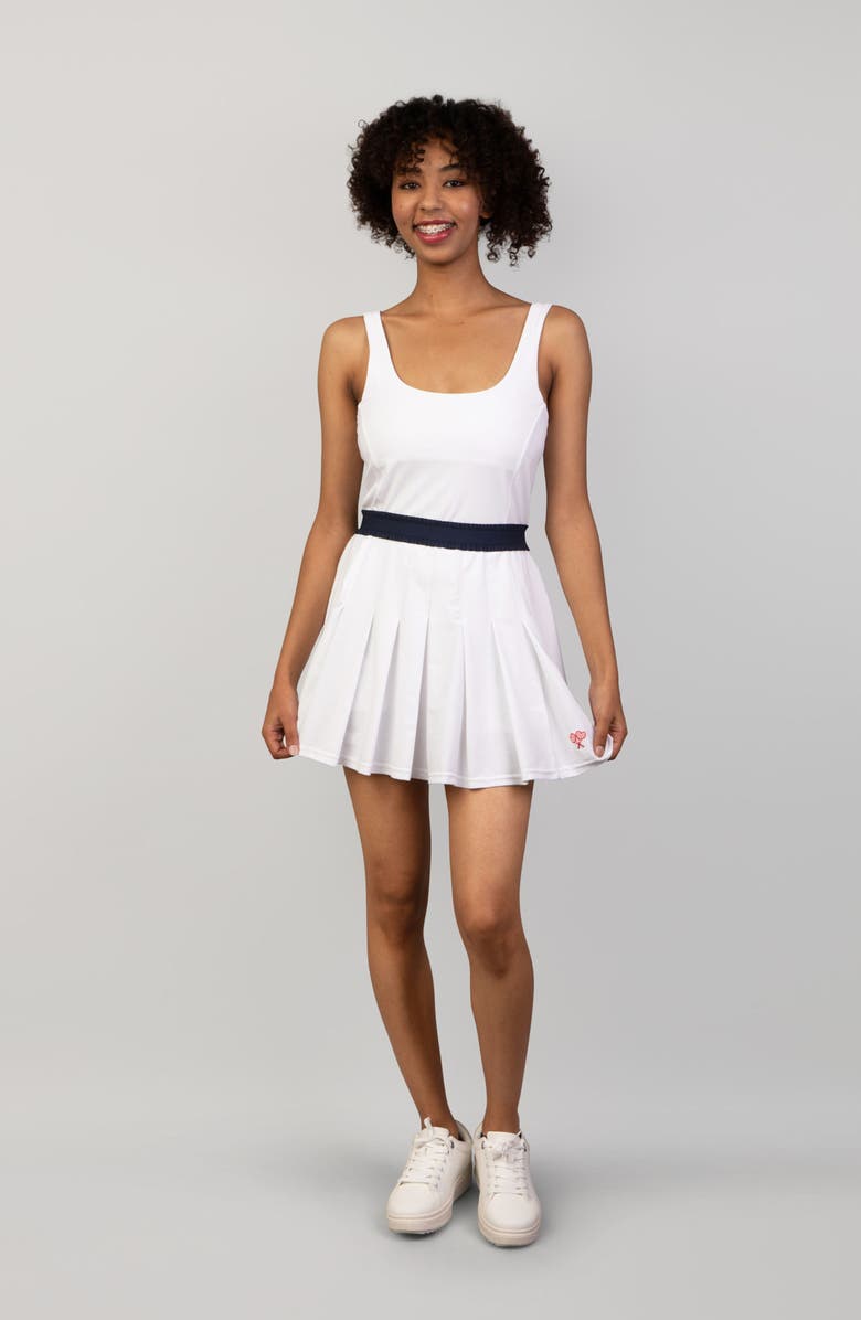 Love All Tennis Women's Margaret Dress, Alternate, color, Navy