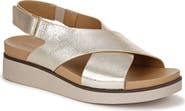 LifeStride Georgina Slingback Platform Wedge Sandal