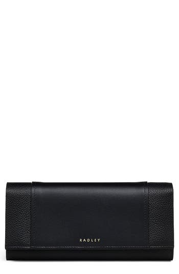 Radley Large Regents Row Flapover Wallet In Black