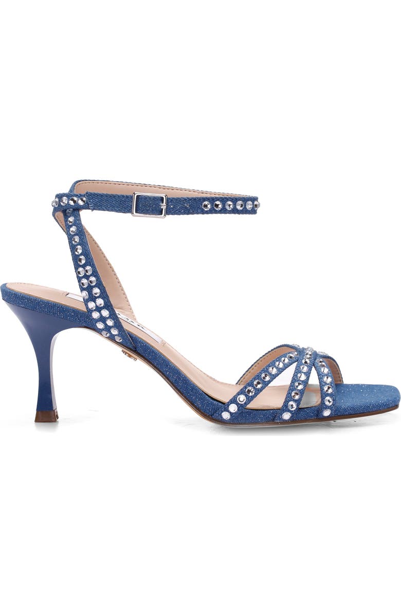 Nina Laura Ankle Strap Sandal, Alternate, color, Blue Denim