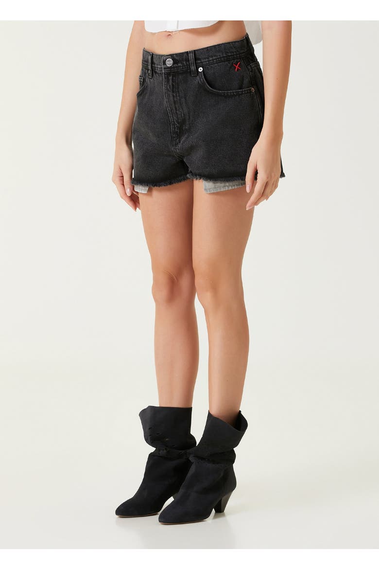 Free Heaven Normal Waist Mini Short, Alternate, color, black