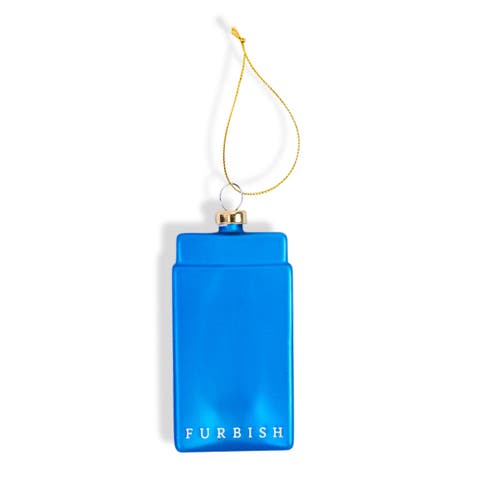 Furbish Matchbook Ornament In Blue