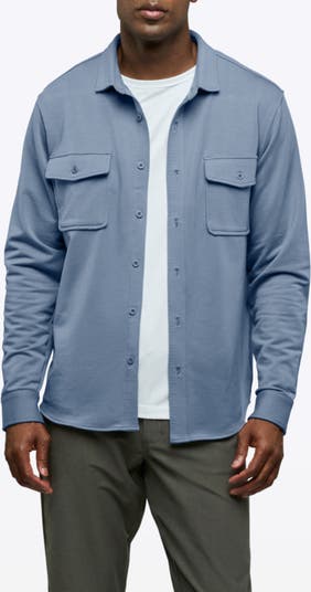 トップス meer. RIPPLE OVERSHIRT gray Shrunk Zip Shirt Ottoman 009 Black – BERNERKUHL.COM