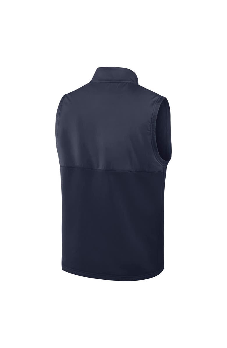 Jordan Brand Men's Jordan Brand Navy North Carolina Tar Heels Primetime Victory Performance Full-Zip Vest, Alternate, color, Navy
