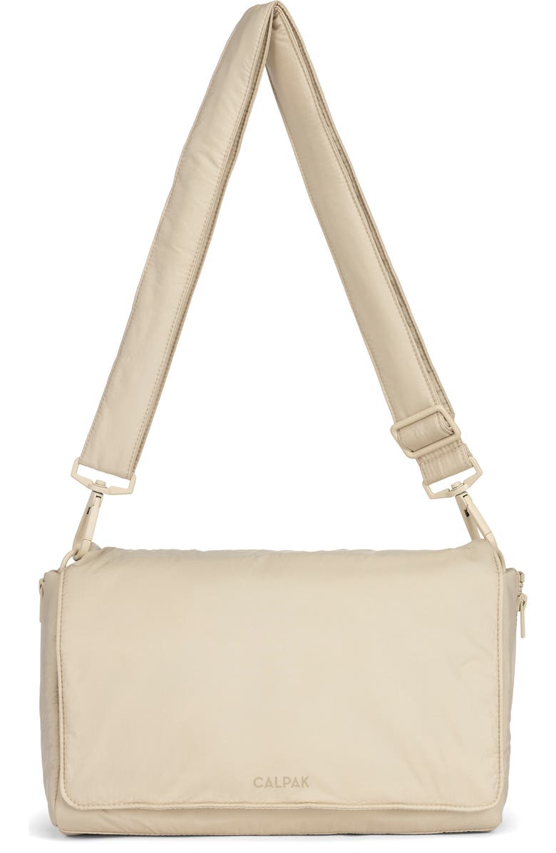 CALPAK Convertible Stroller Caddy Crossbody Bag, Main, color, Oatmeal