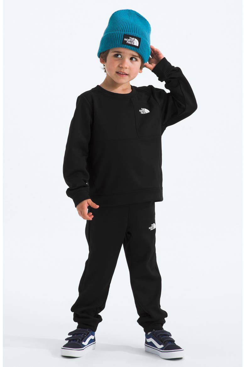 Kids' Performance Fleece Top & Leggings Set, Alternate, color, TNF BLACK