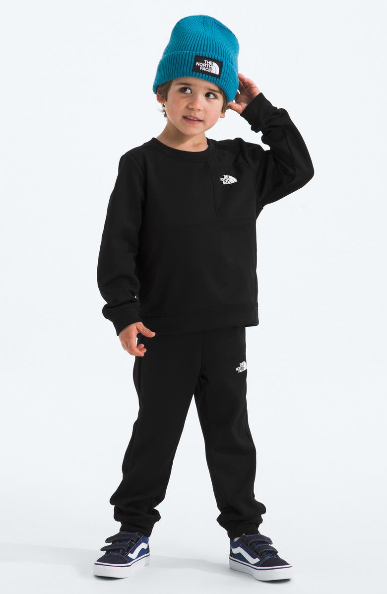 The North Face Kids' Performance Fleece Top & Leggings Set, Alternate, color, Tnf Black