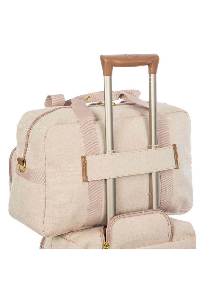 Volterra 21" Carry On Spinner & 18" Boarding Duffle 2 Piece Luggage Set, Alternate, color, Bordeaux