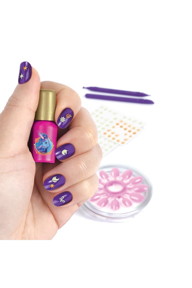 Star Stables Fountain Nail Spa, Design Unicorn Manicures, Alternate, color, Multicolored