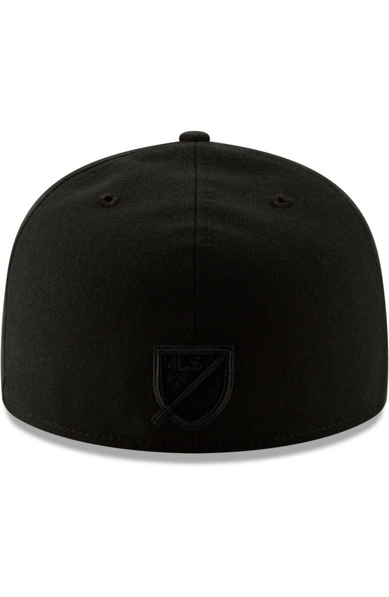 New Era Men's New Era Black LAFC Icon 59FIFTY Fitted Hat, Alternate, color, 
