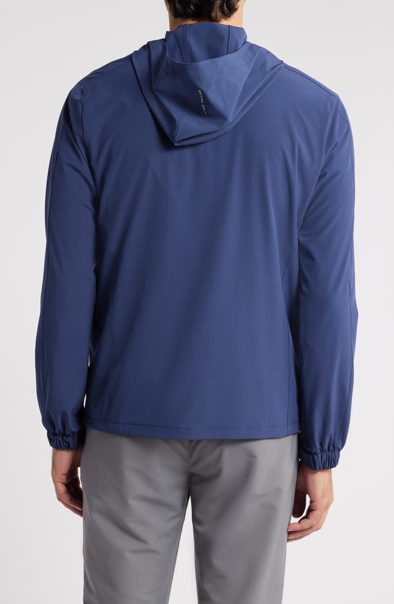 Peter Millar Quest Water Resistant Half Zip Hoodie, Alternate, color, 