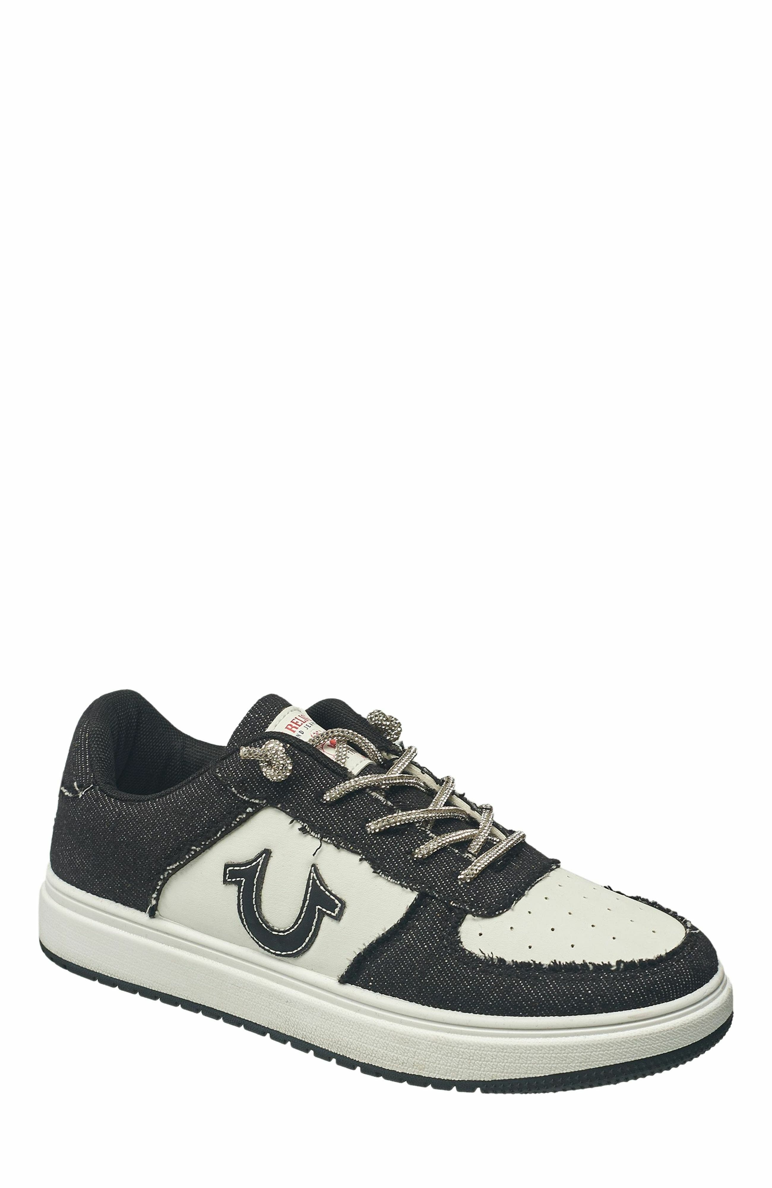 True Religion Ladies Allison Logo Sneaker, Main, color, 