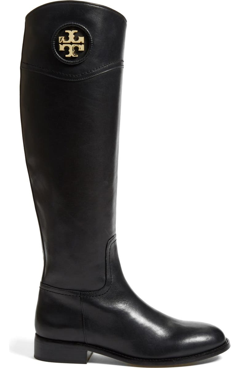 Tory Burch 'Ashlynn' Riding Boot, Alternate, color,