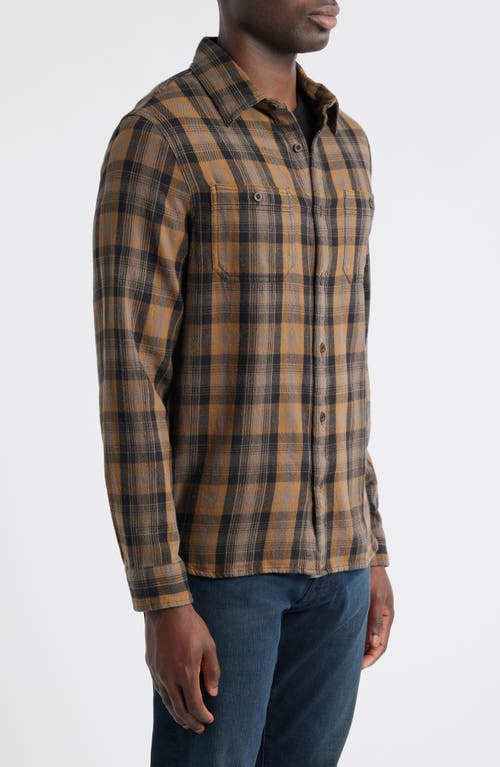 Ag Mason Plaid Flannel Button-up Shirt In Multi