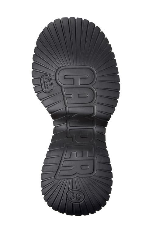 Camper Pix Platform Tall Boot In Black