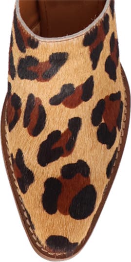 Calico Genuine Calf Hair Mule