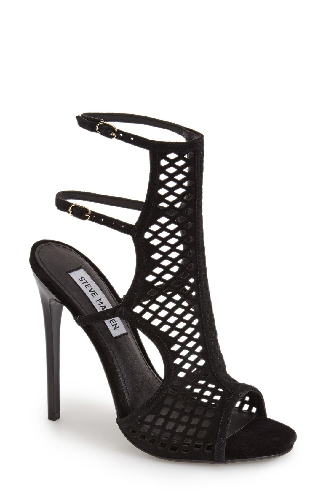 Steve Madden 'Maylin' Cage Sandal, Main, color, 