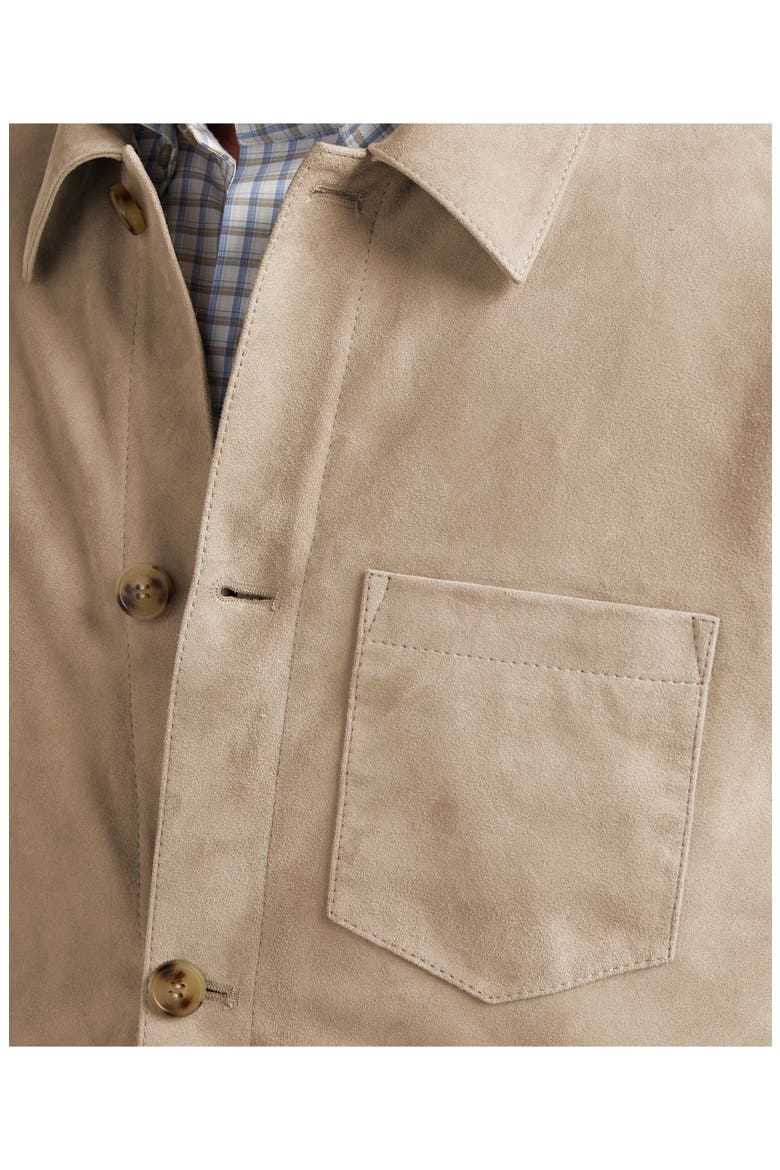 City Suede Jacket, Alternate, color, SANDSTONE