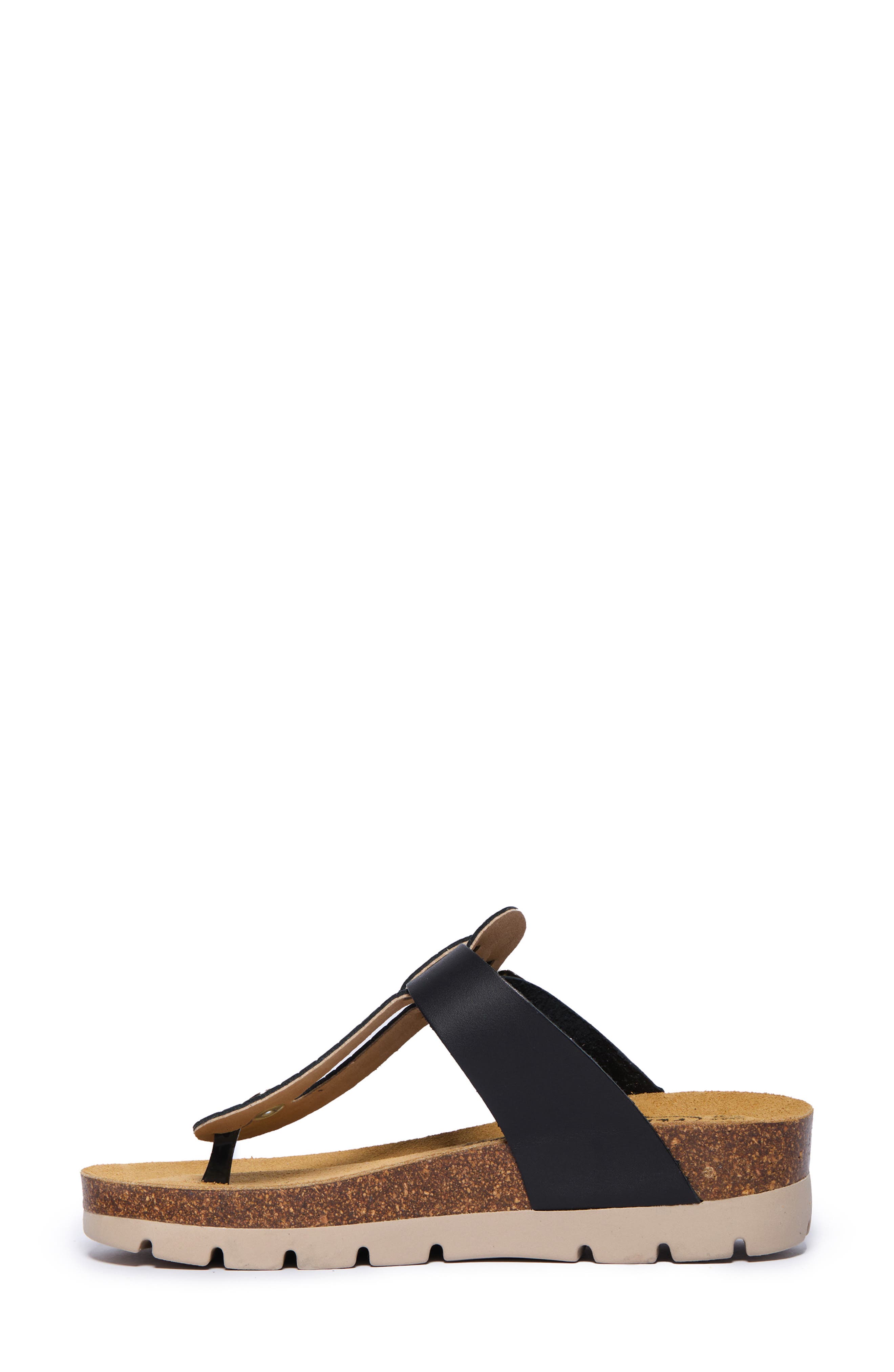 Plakton Carmella Slide Sandal, Alternate, color, Black