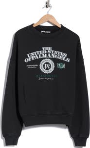Palm Angels Logo Graphic Sweatshirt