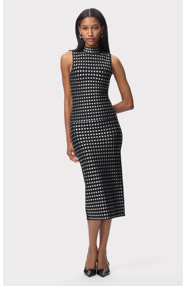 Herve Leger The Carina Skirt, Alternate, color, Black
