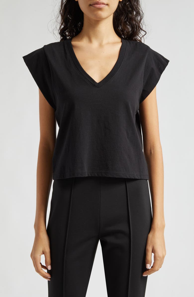 ATM Anthony Thomas Melillo Classic Cotton Jersey V-Neck T-Shirt, Main, color, 