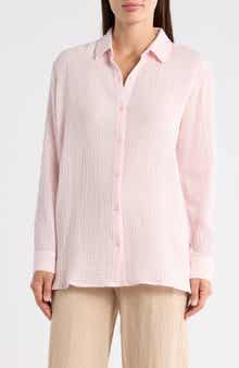 Easy Classic Organic Cotton Button-Up Shirt
