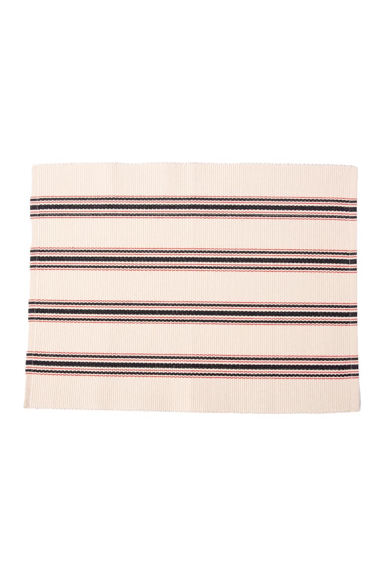 Mistari Striped Placemats Set of 4, Main, color, Multi