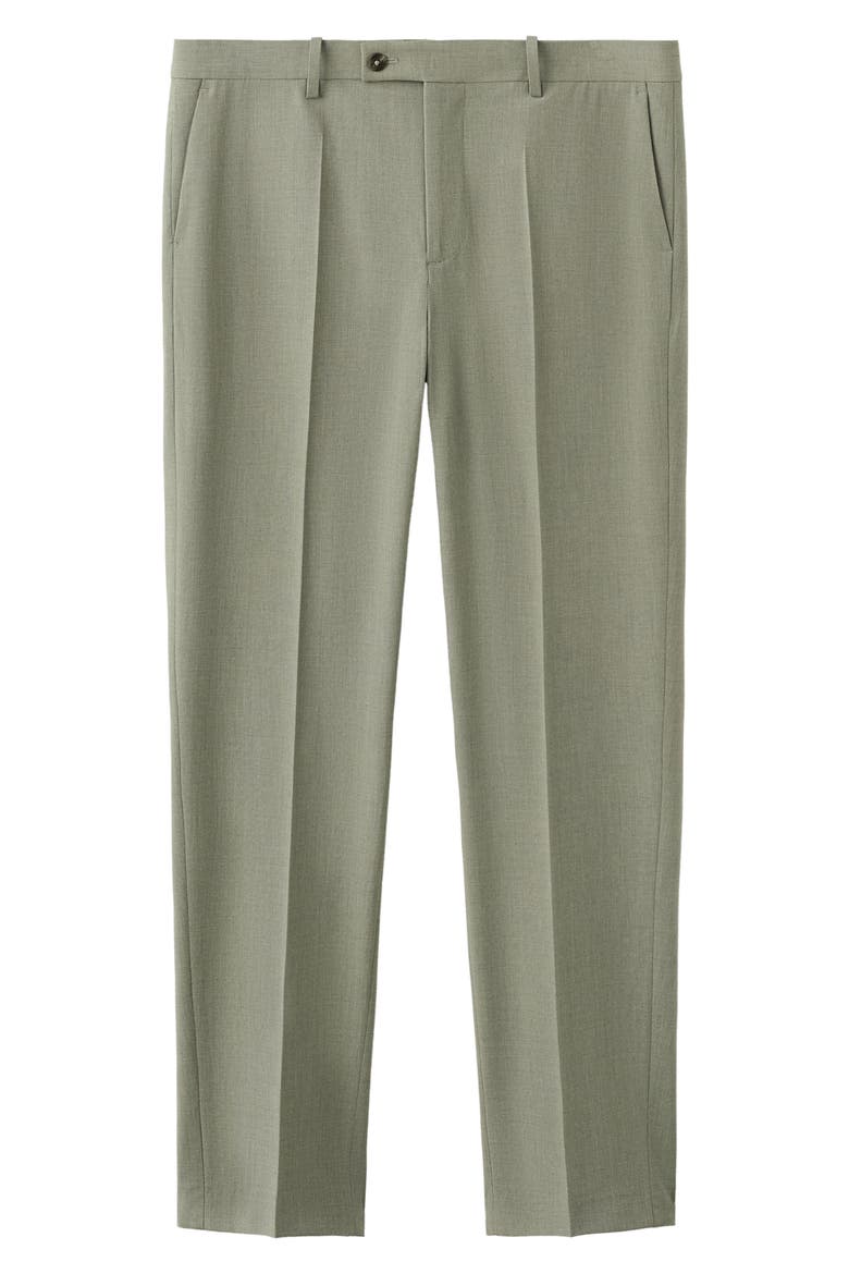Milan Slim Fit Suit Pants, Alternate, color, GREEN