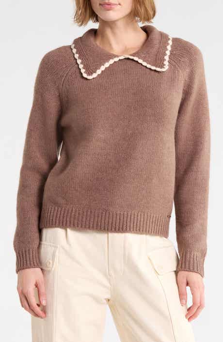 Crochet Tipped Sweater