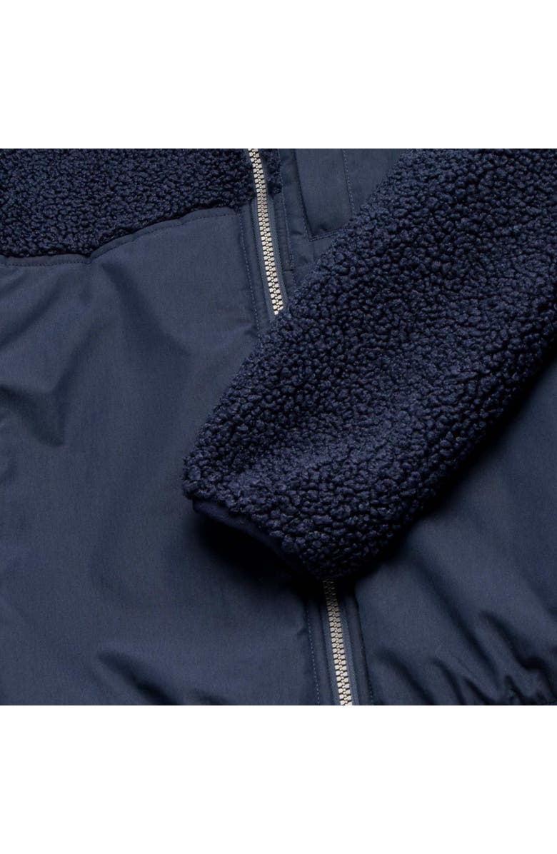 Surfside Supply Co. Steve Fleece Jacket, Alternate, color, Navy Blazer