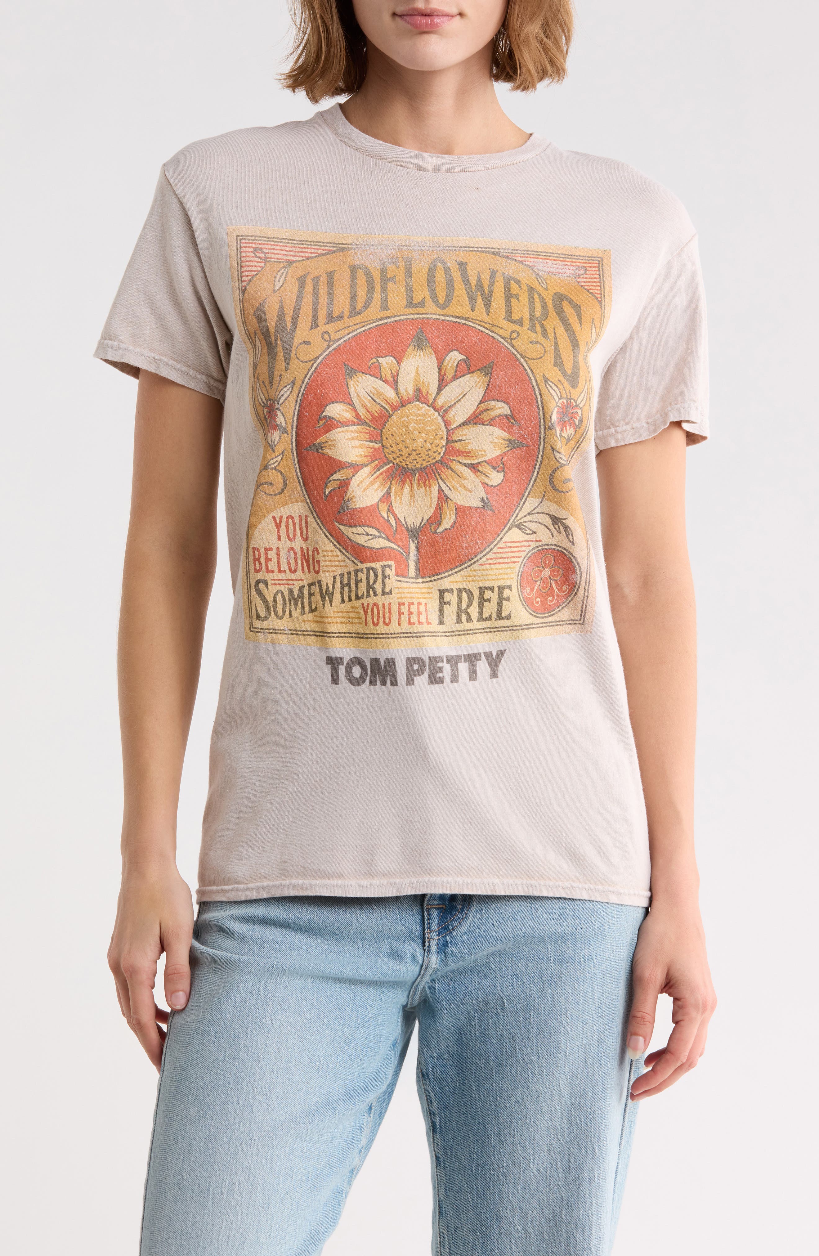 Tom Petty Wildflowers Graphic T-Shirt