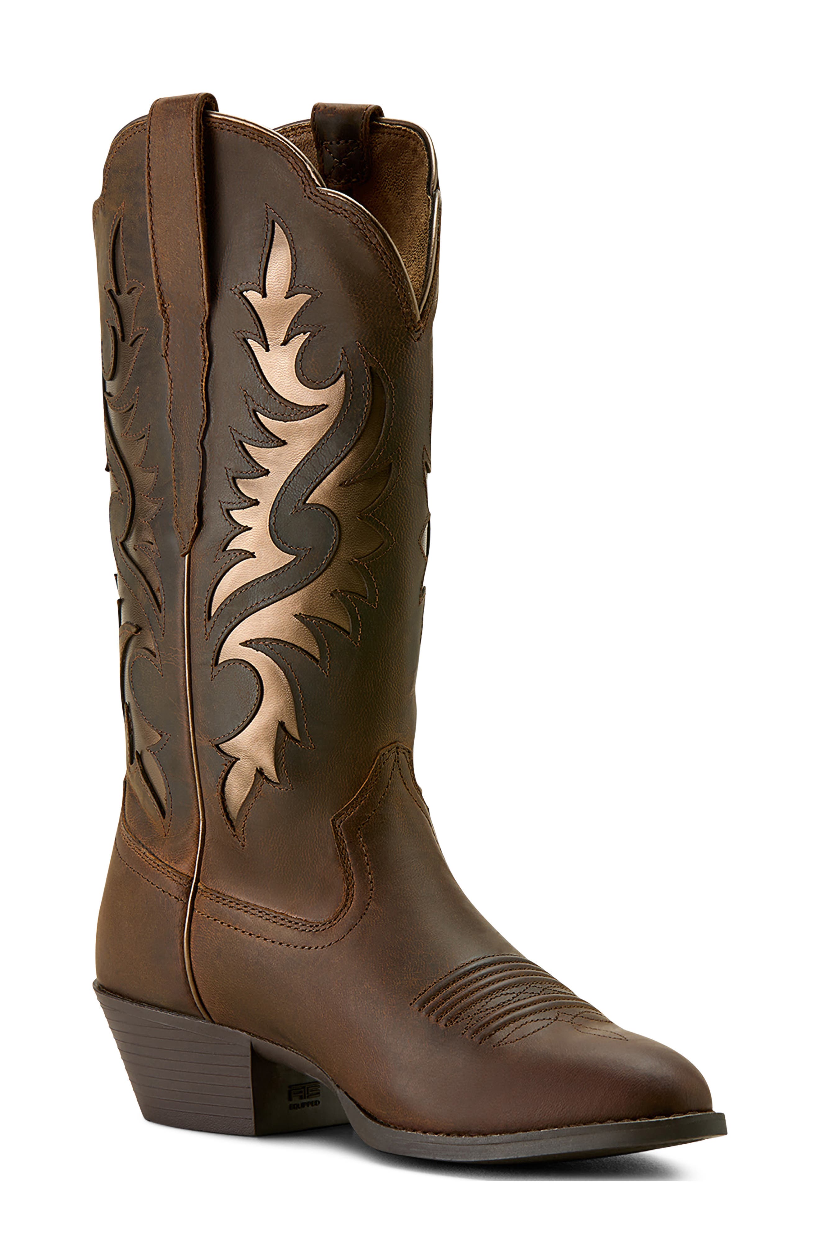 Heritage Retro Leather Western Boot