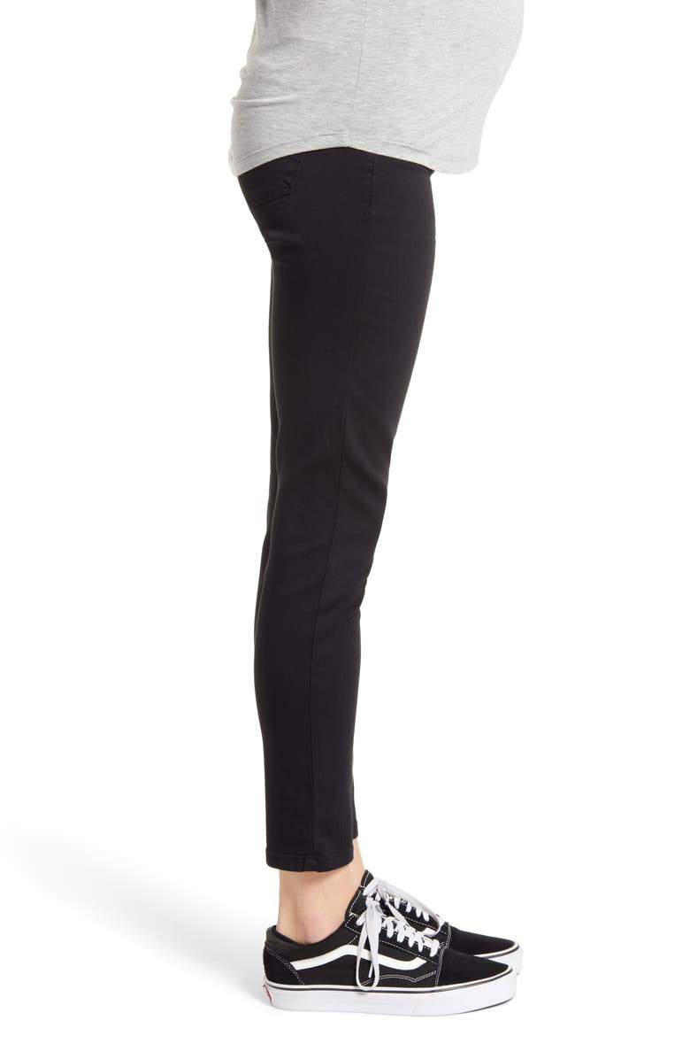 1822 Denim Silky Denim Maternity Ankle Skinny Jeans, Alternate, color,