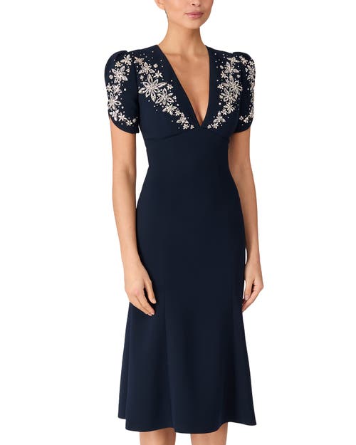 Jenny Packham Rosina Cocktail Dress In Multi