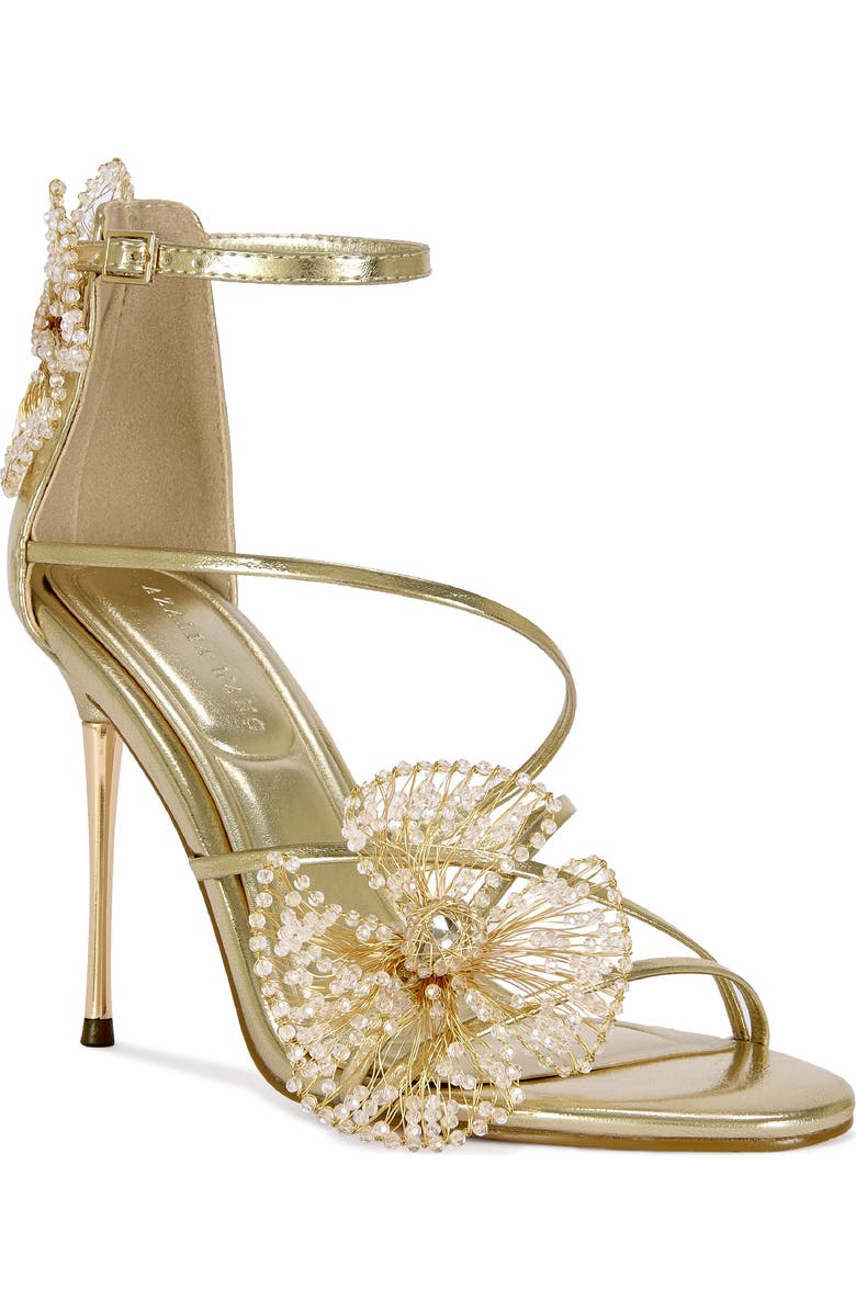 AZALEA WANG Evathe Strappy Sandal, Main, color, Gold