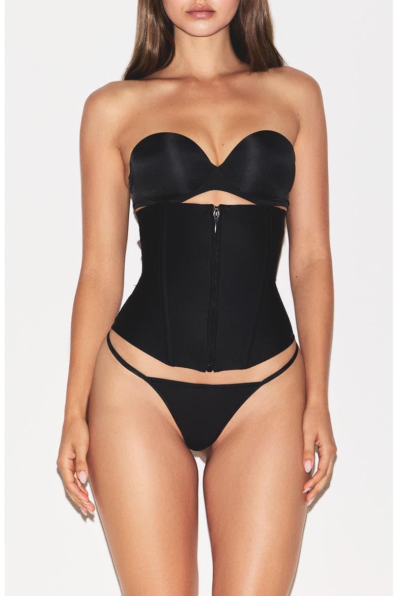 Body Core Sculpt Waist Cincher, Alternate, color, ONYX
