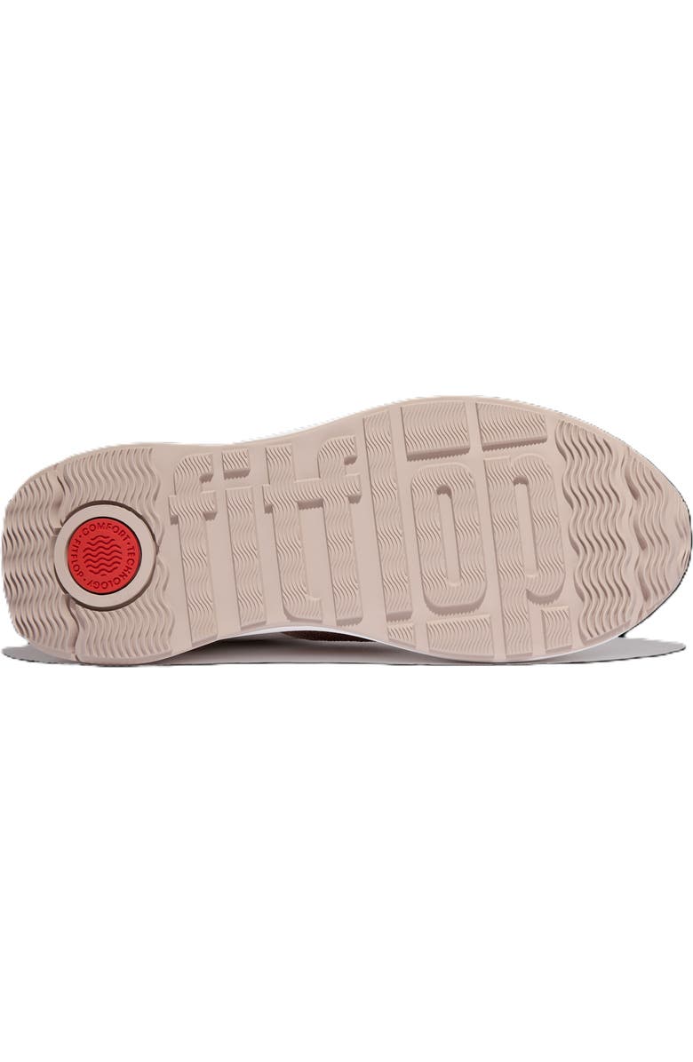 FitFlop F Mode Flow Sequin Flatform, Alternate, color, Urban White/Classic Beige