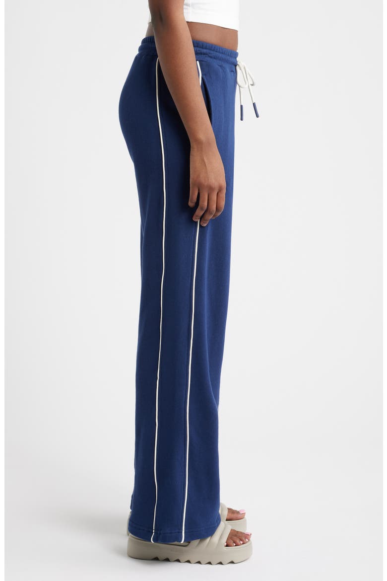 Surf Spliced Flare Leg Sweatpants, Alternate, color, DARK NAVY
