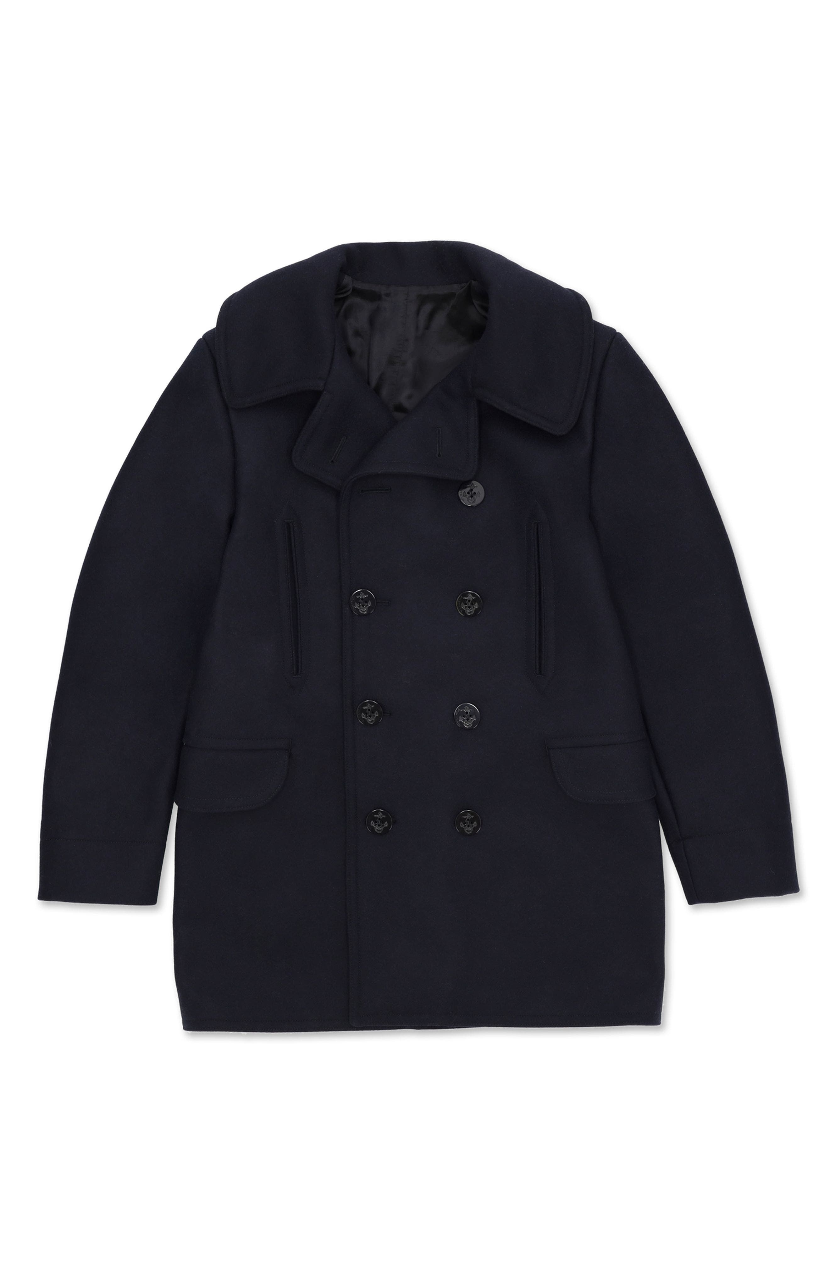 Double Breasted Peacoat